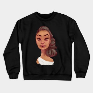 Beauty girl Crewneck Sweatshirt